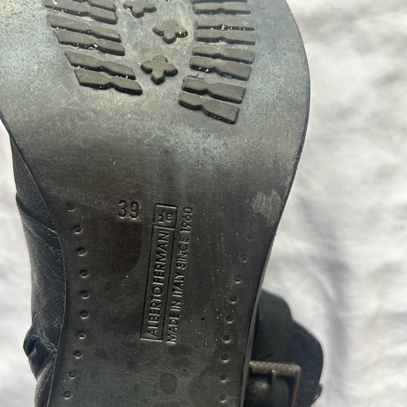 Alberto Fermani black leather boots size 39 - Picture 5 of 8